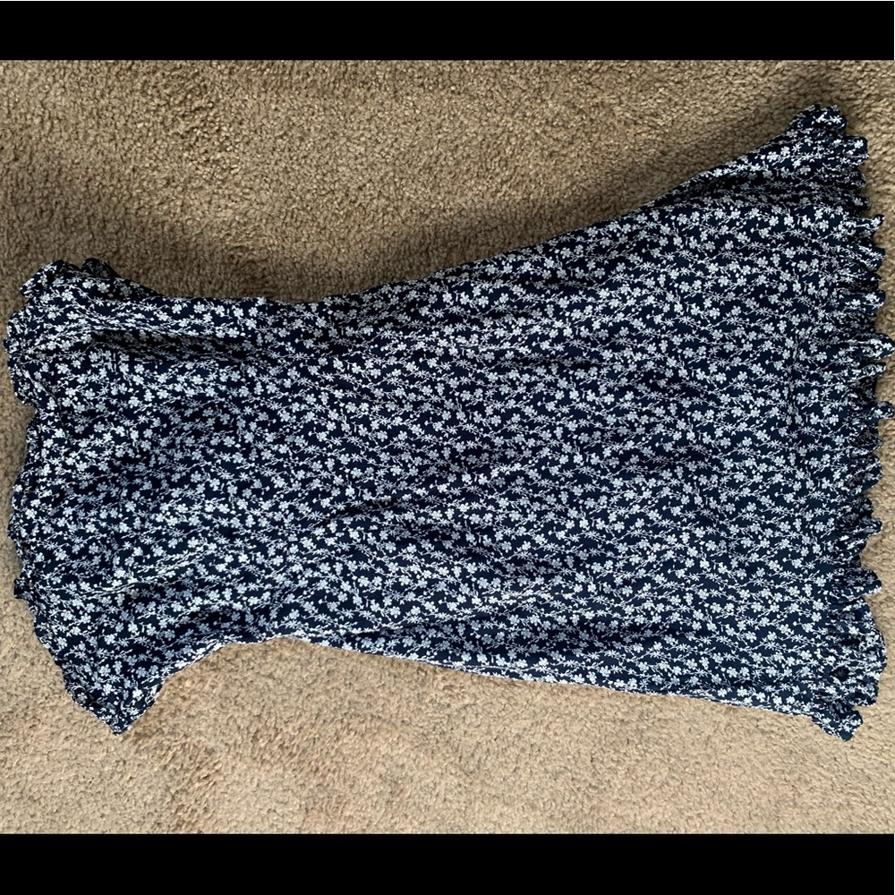 strapless mini dress